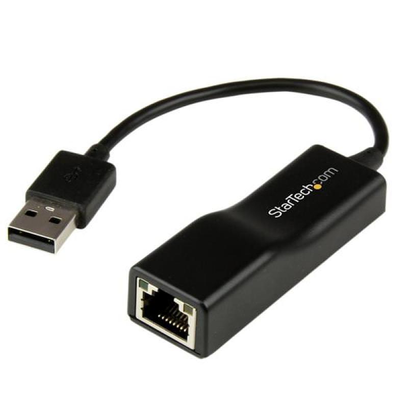 Startech Adaptador Externo USB 2.0 de Red 10/100 Mbps