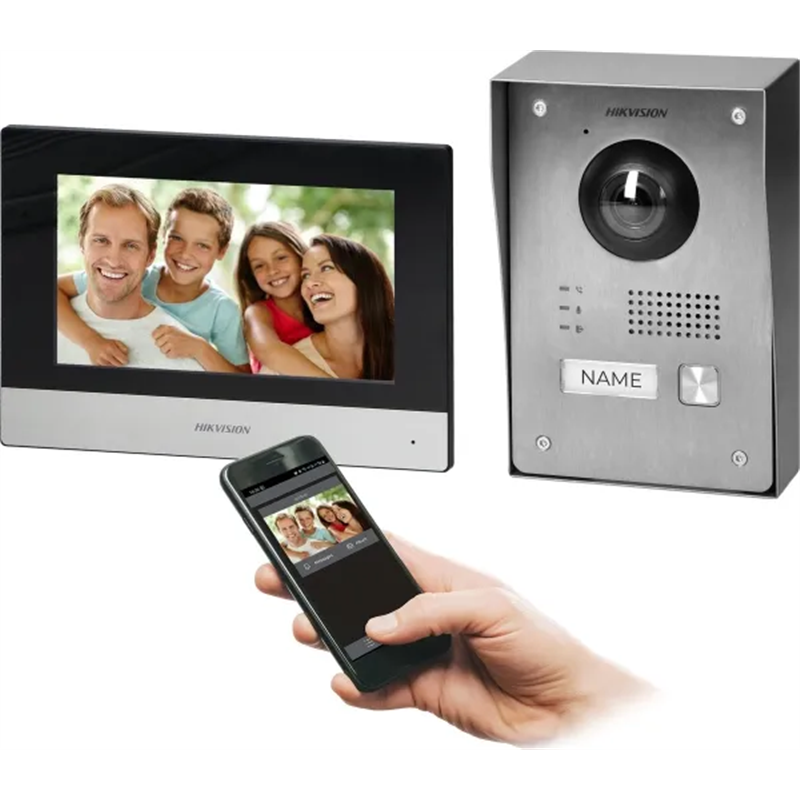 HIKVISION DS-KIS703Y-P VIDEO INTERCOM SET