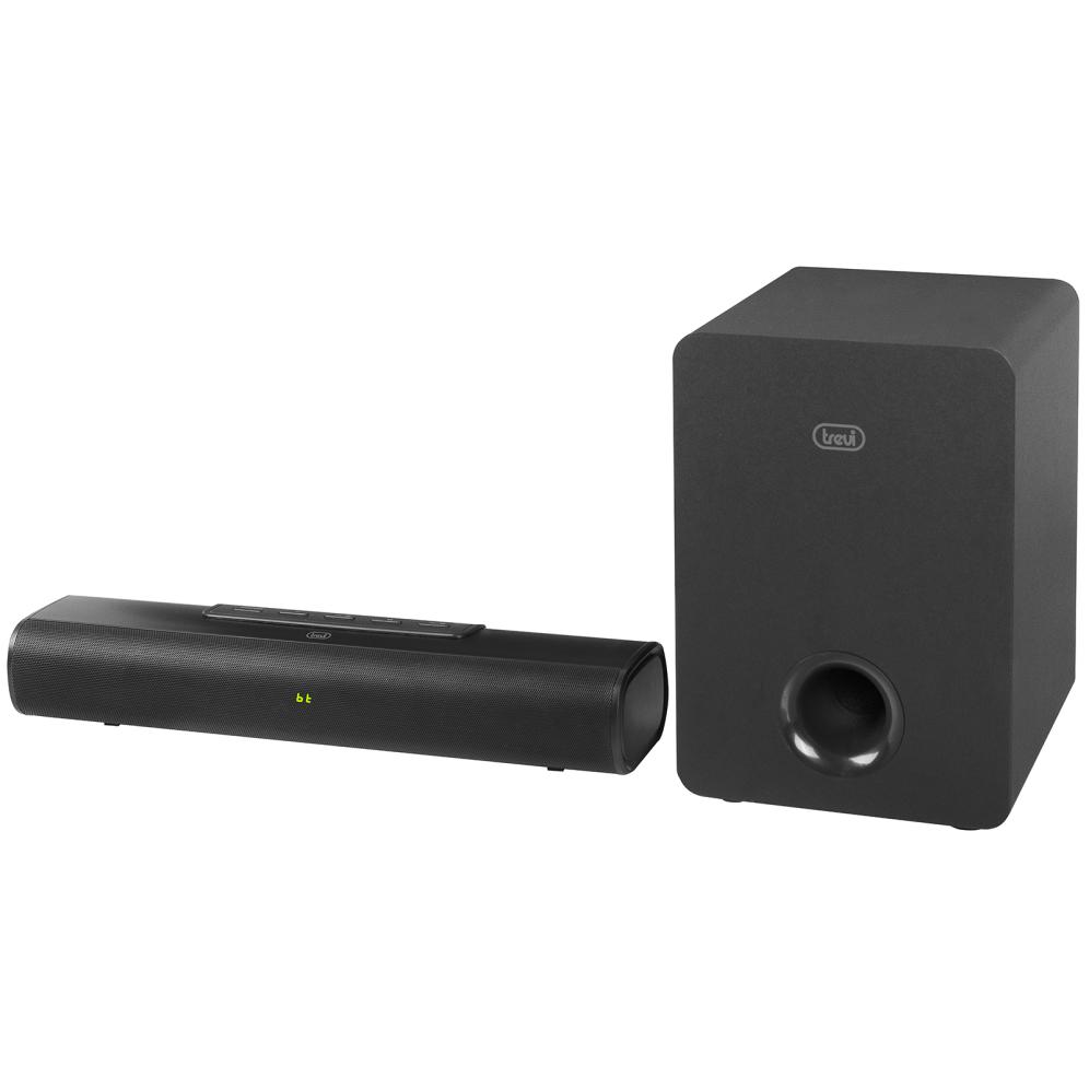 Trevi SB 8380 SW - Barra de Sonido 2.1 Canales 90 W - Negro