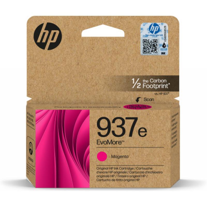 Hp Cartucho De Tinta Original Evomore 937e Magenta