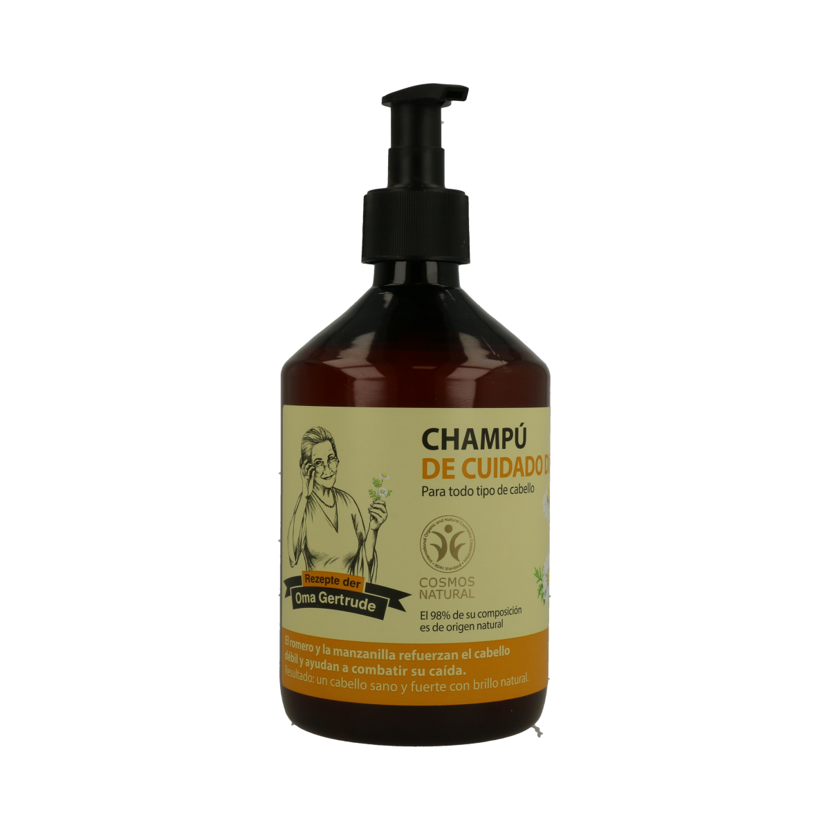 Champú para uso diario 500 ml Oma Gertrude