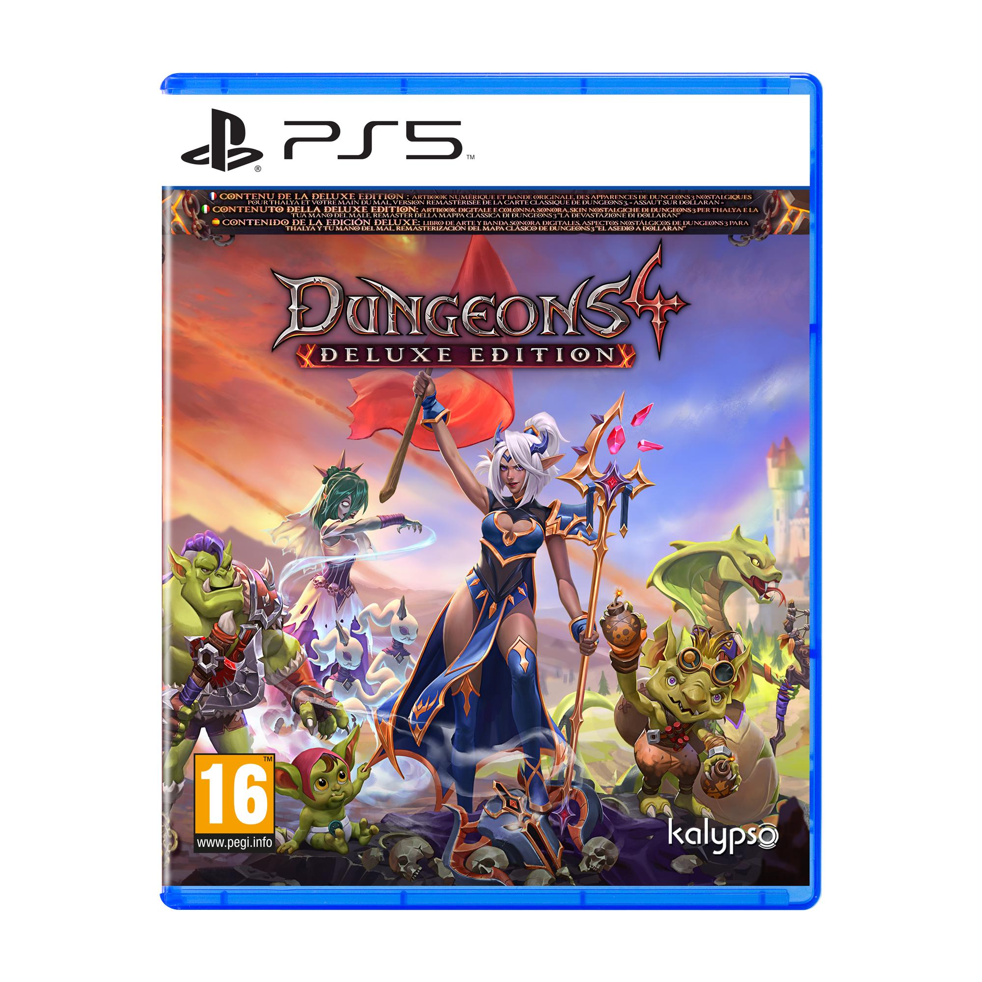 Dungeons 4 - PS5 - Nuevo precintado - PAL España