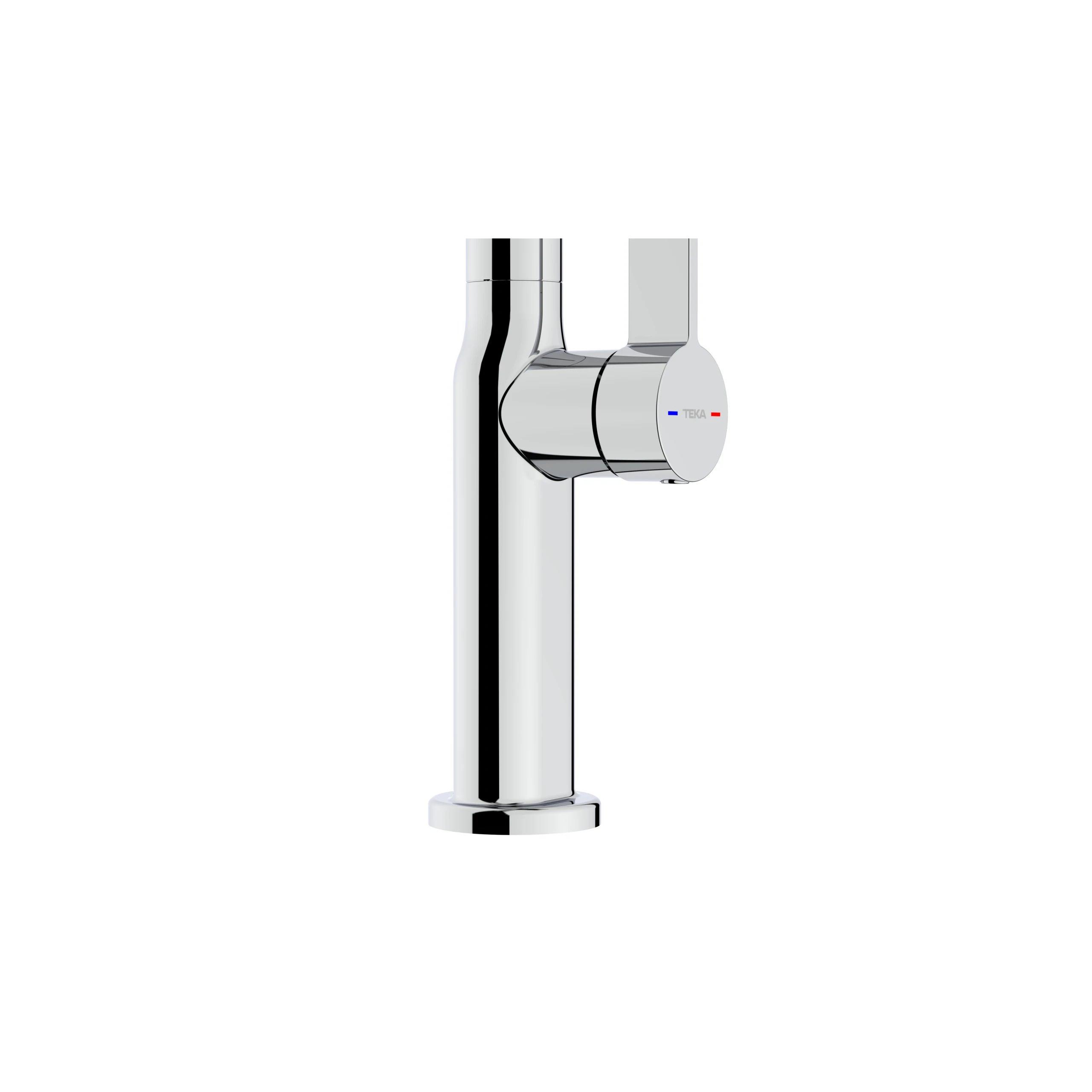 Grifo de cocina Monomando Tipo C, giratorio 360º Altura Max 38,4cm TEKA OVAL 915  | CROMO