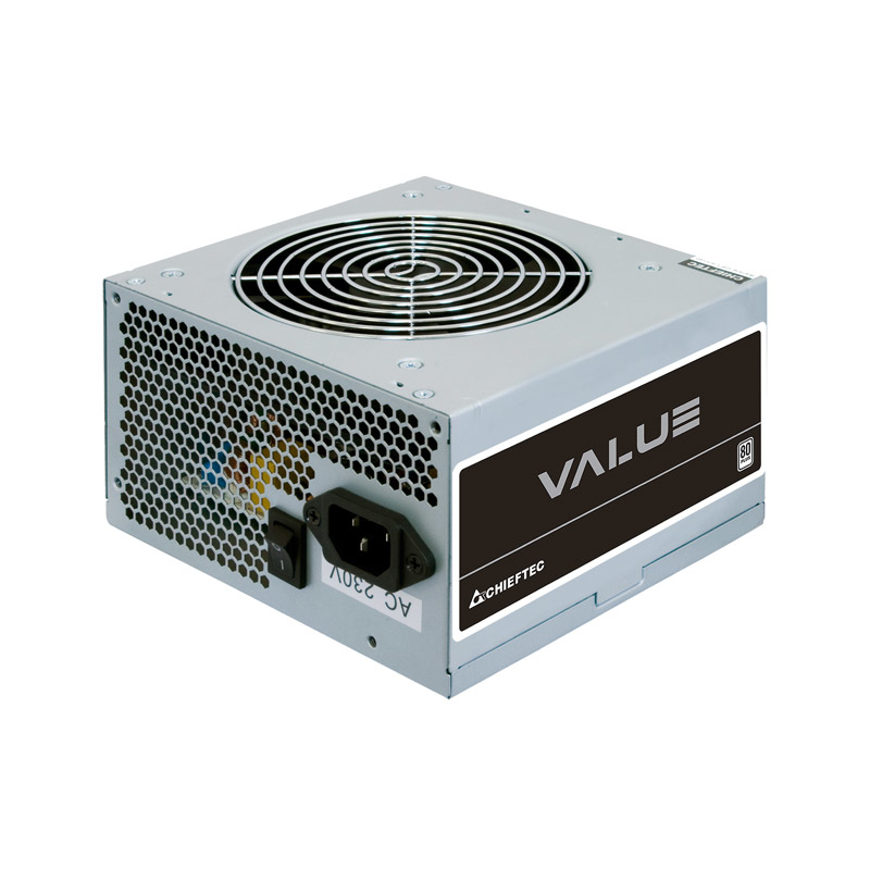 Chieftec Value APB-400B8 unidad de fuente de alimentación 400 W 20+4 pin ATX PS/2 Plata
