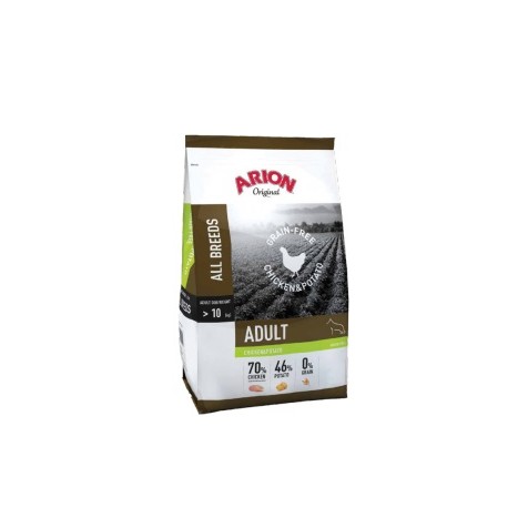 Arion - Arion Original Grain Free Adult Chicken&potato Para Perros 12 Kg