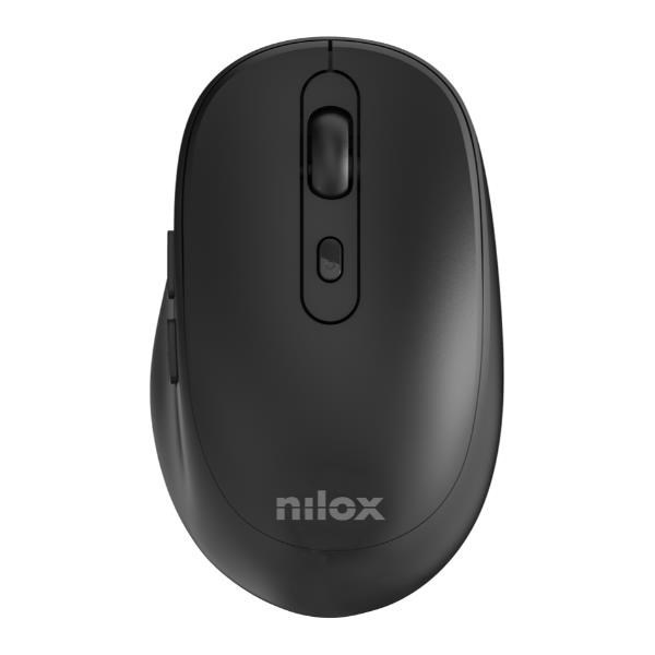 Nilox NXMOWI4001 ratón Oficina RF inalámbrico Óptico 3200 DPI
