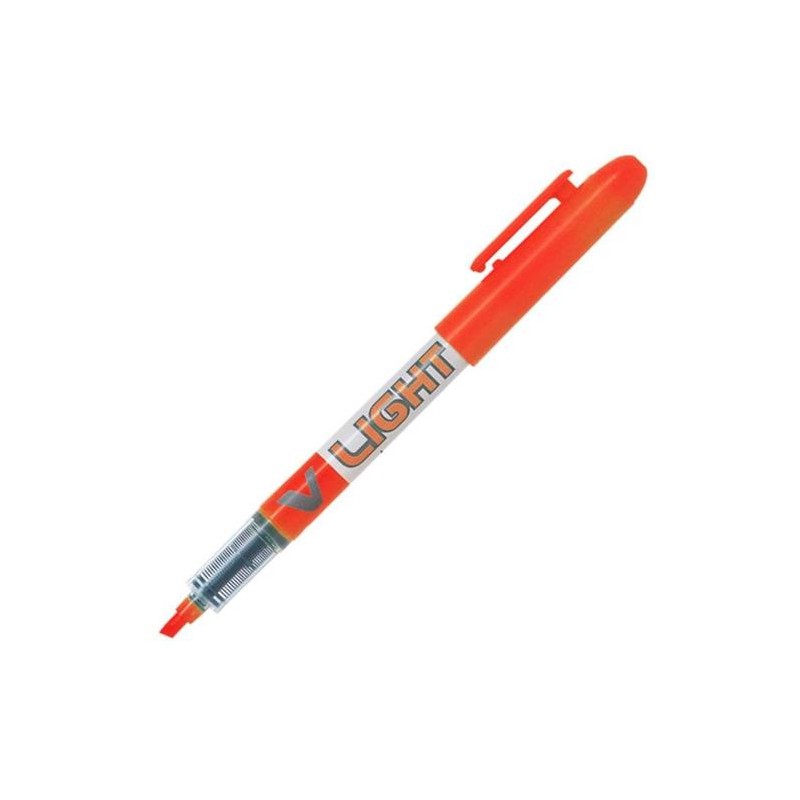 Pilot - PILOT MARCADOR FLUORESCENTE V LIGHT NARANJA FLUOR -12U- SW-VLL-O