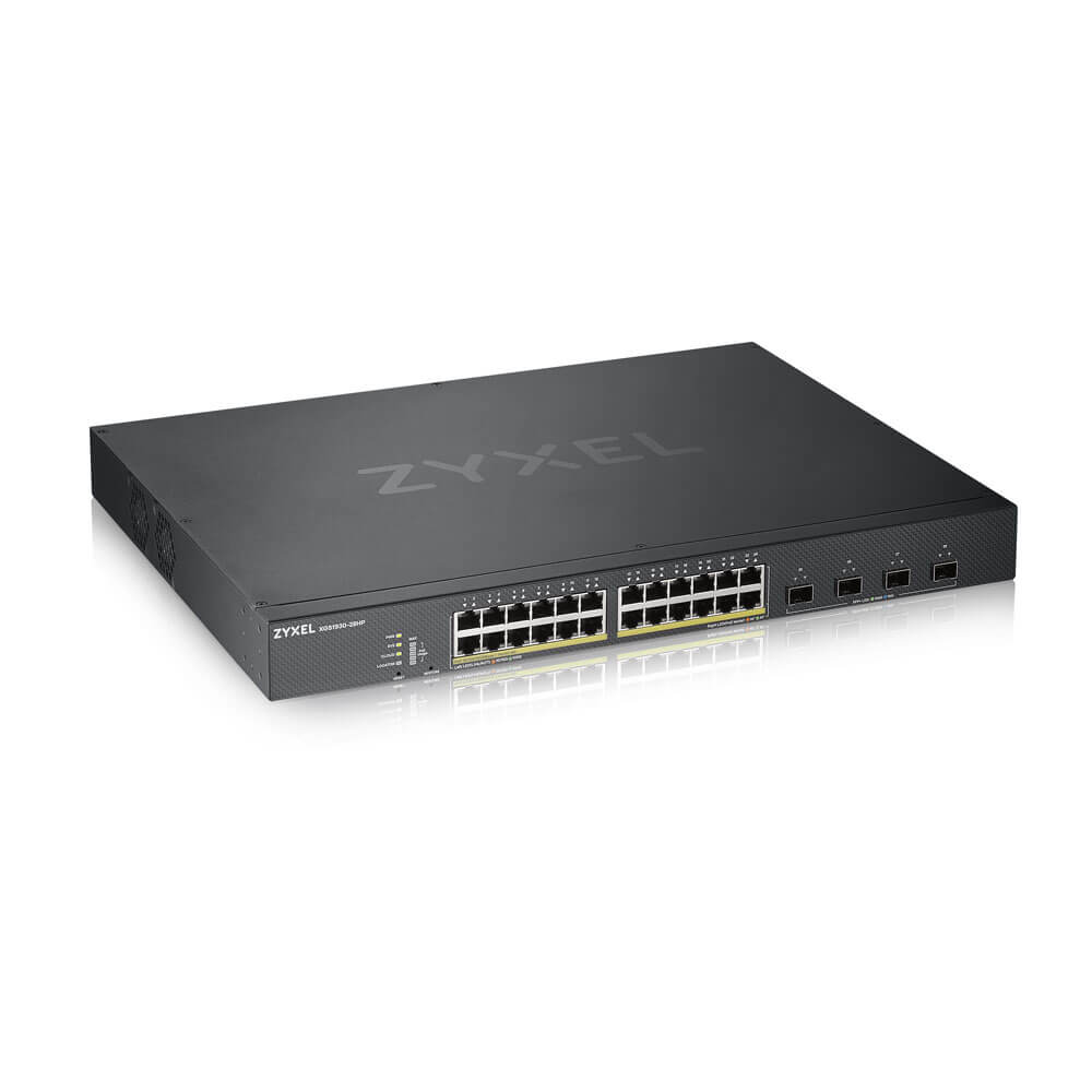 ZyXEL XGS1930-28HP, Gestionado, L3, Gigabit Ethernet (10/100/1000), Energía sobre Ethernet (PoE), Mo