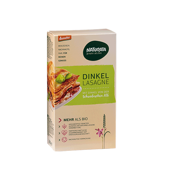 Pasta para Lasaña Naturata