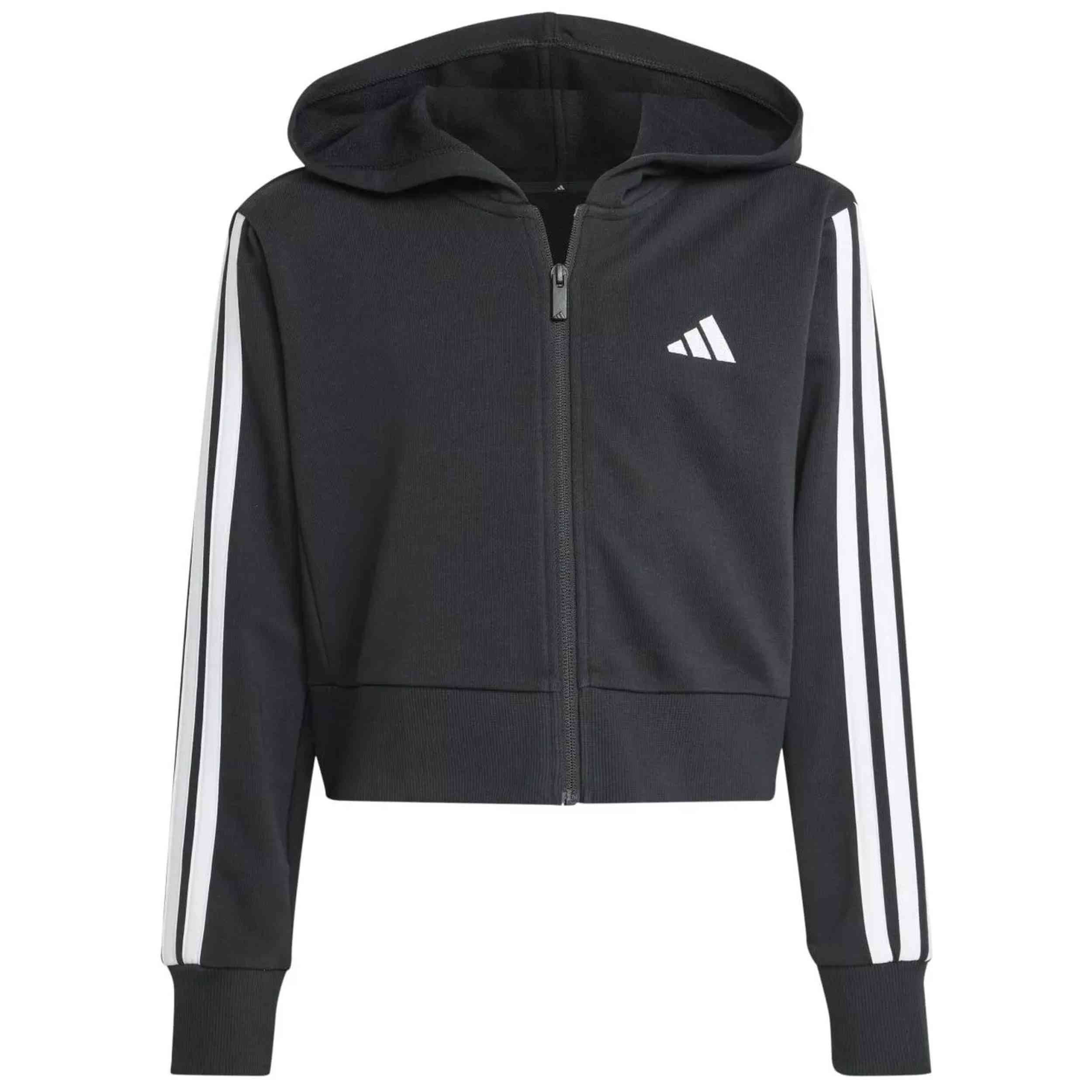 Sudadera Con Capucha Adidas para Niñas en color Negro
