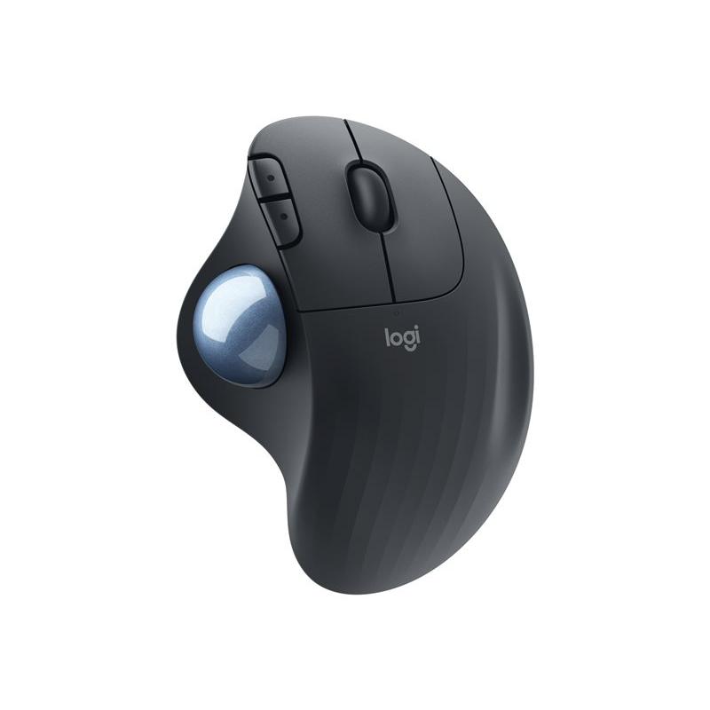 Logitech trackball ergo m575 optical wireless graphite mouse