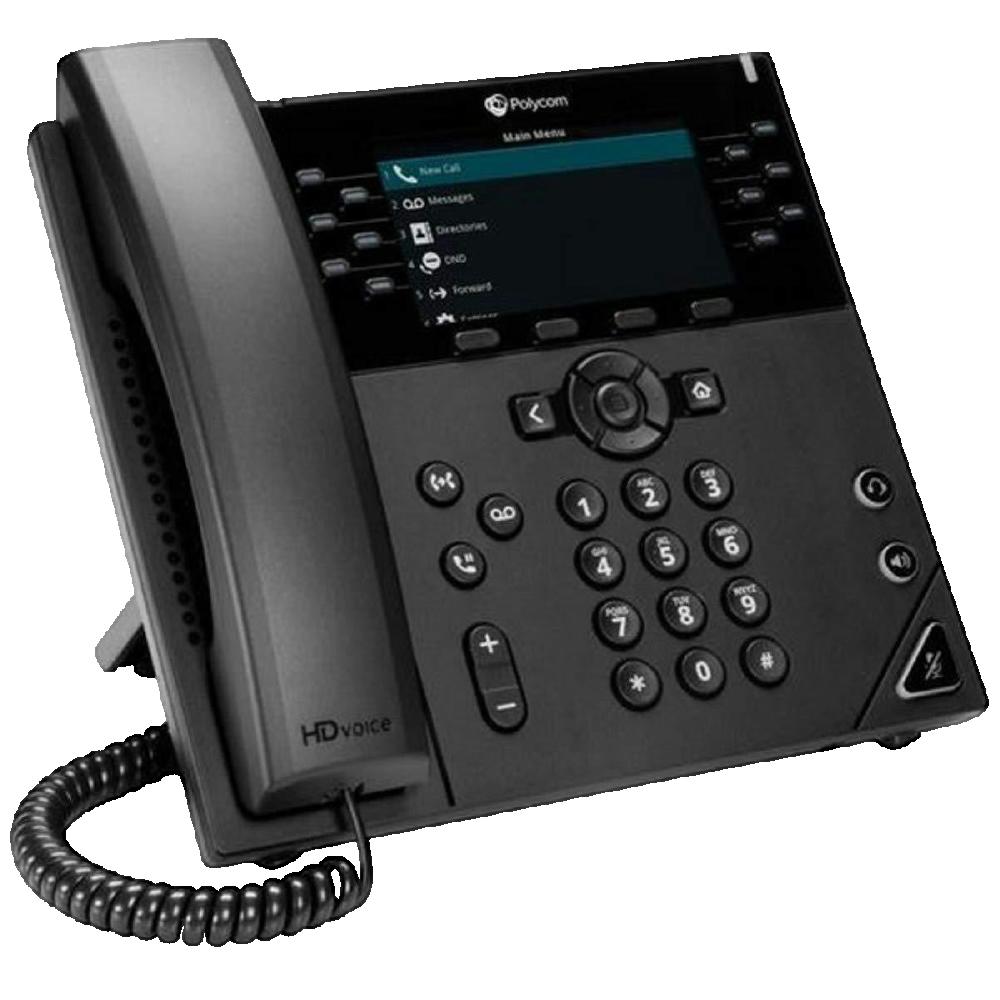 HP Poly VVX 450 VoIP Téléphone 12 lignes