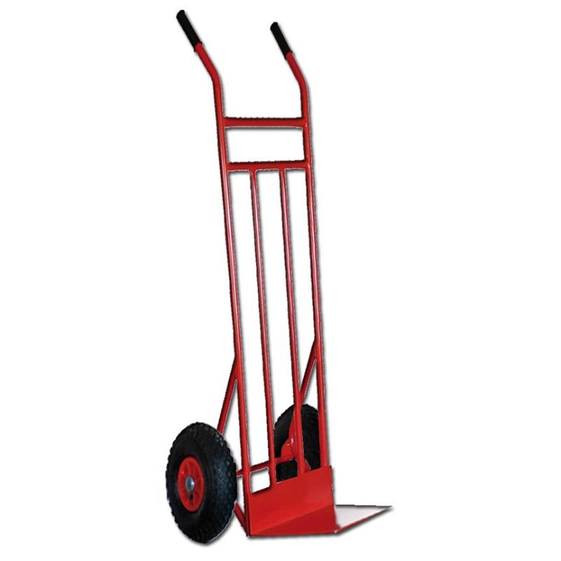 Lams carretilla almacen rueda neumatica roja pala ancha ht1890