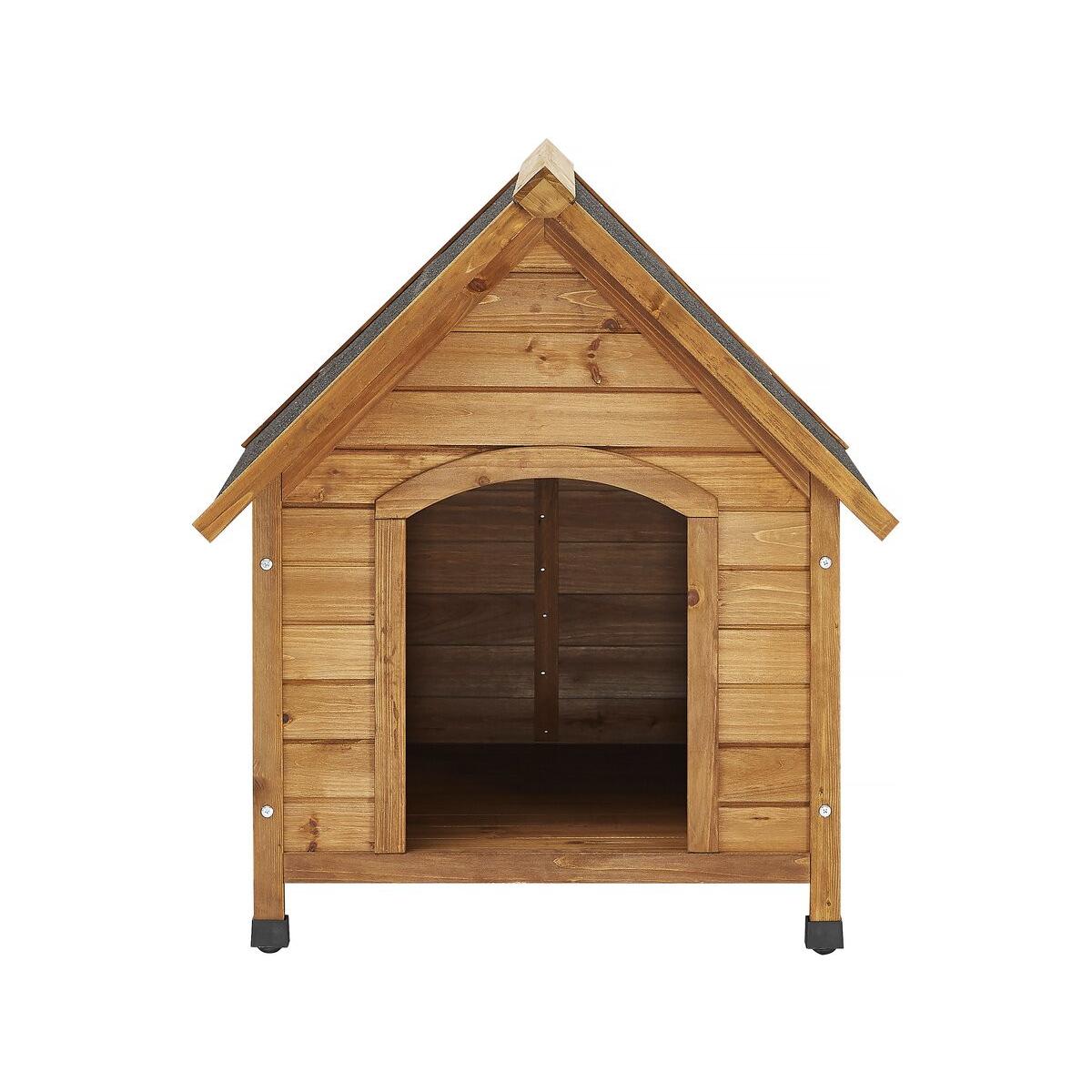 Habitat y Jardin - Caseta para perros "Doggy" - 77 x 82 x 88 cm - Beige -