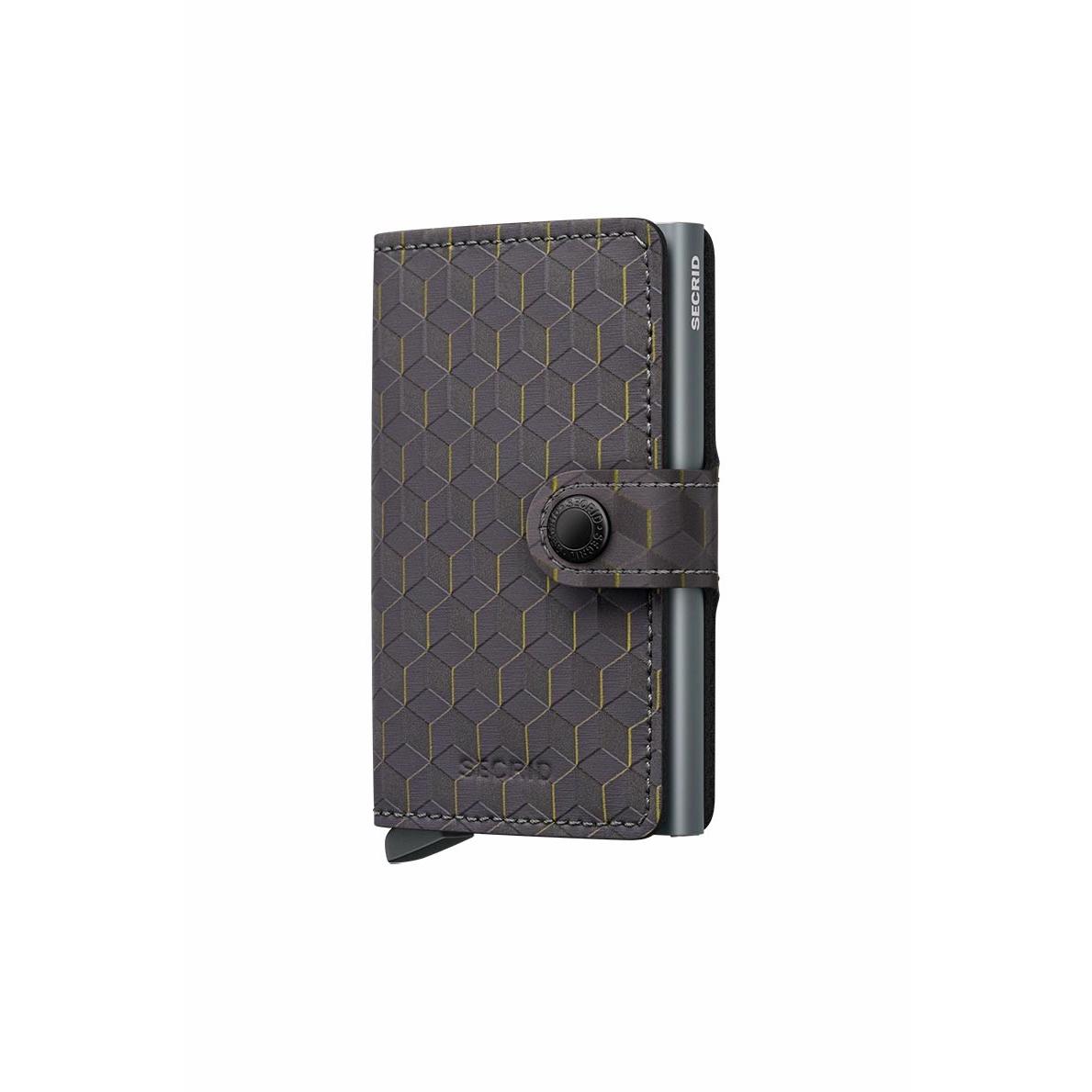 Secrid Miniwallet Optical Grey Yellow