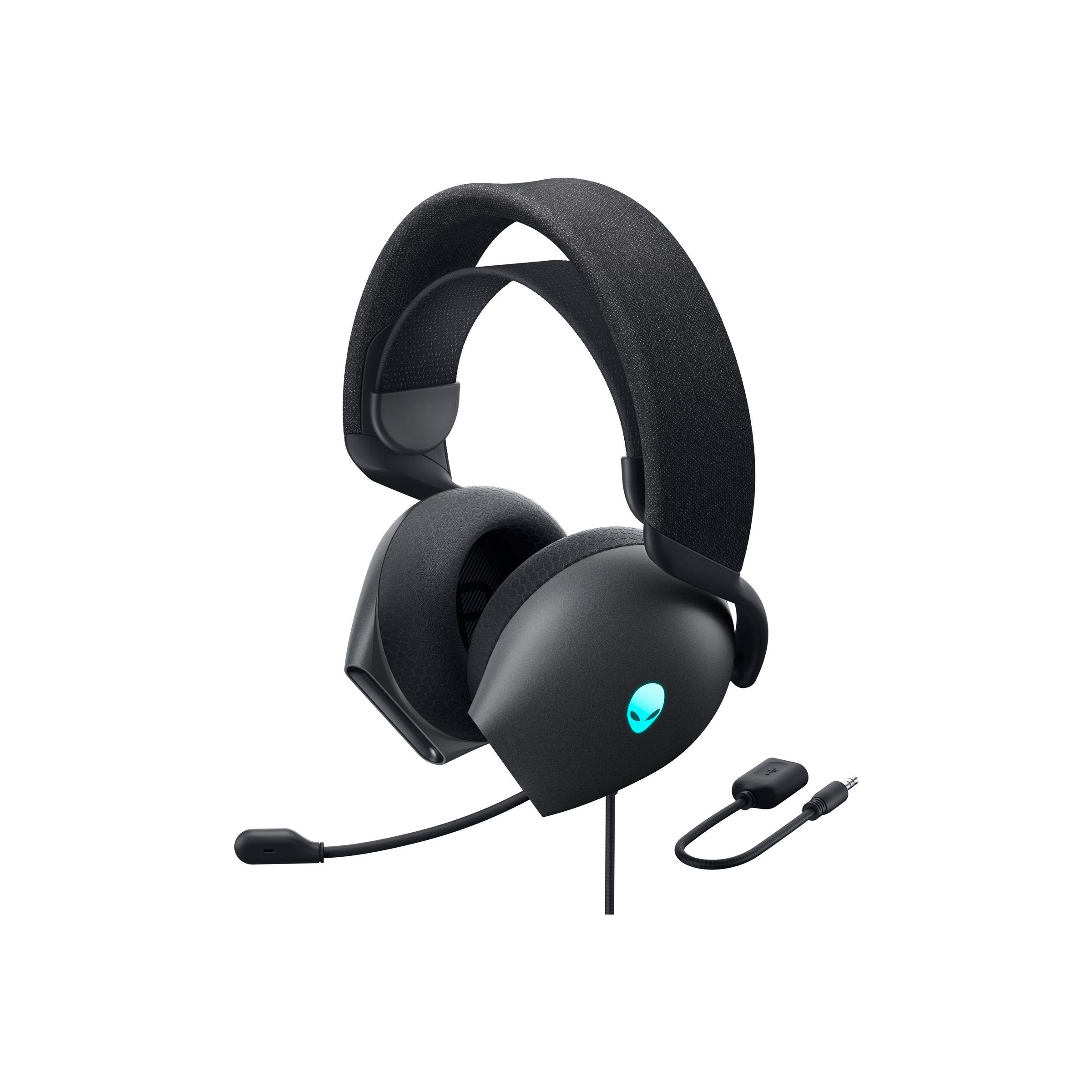 Dell | Auriculares supraaurales con cable y cancelación de ruido para juegos Alienware AW520H