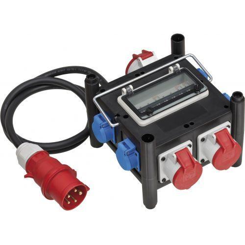Distribuidor de energía compacto de goma ip44 bsv 3 (2 m)