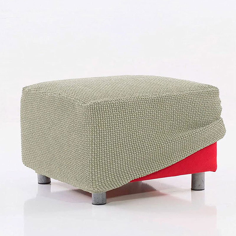 MAXIFUNDAS FUNDAS DE SOFA & CHAISE LONGUE - Funda de Puff Relive Elástica