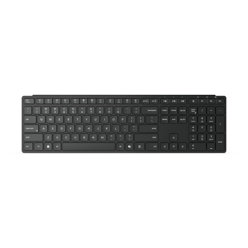 Lenovo - 4Y41S04690 teclado Hogar / Oficina RF Wireless + Bluetooth Español Negro 4Y41S04690