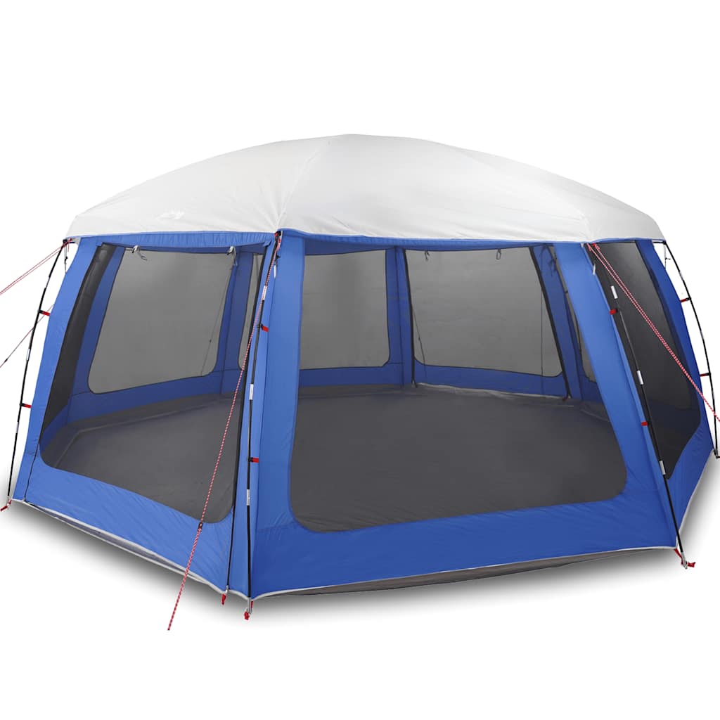 vidaXL Carpa para piscina con desmontables y paredes azul 690x690 cm
