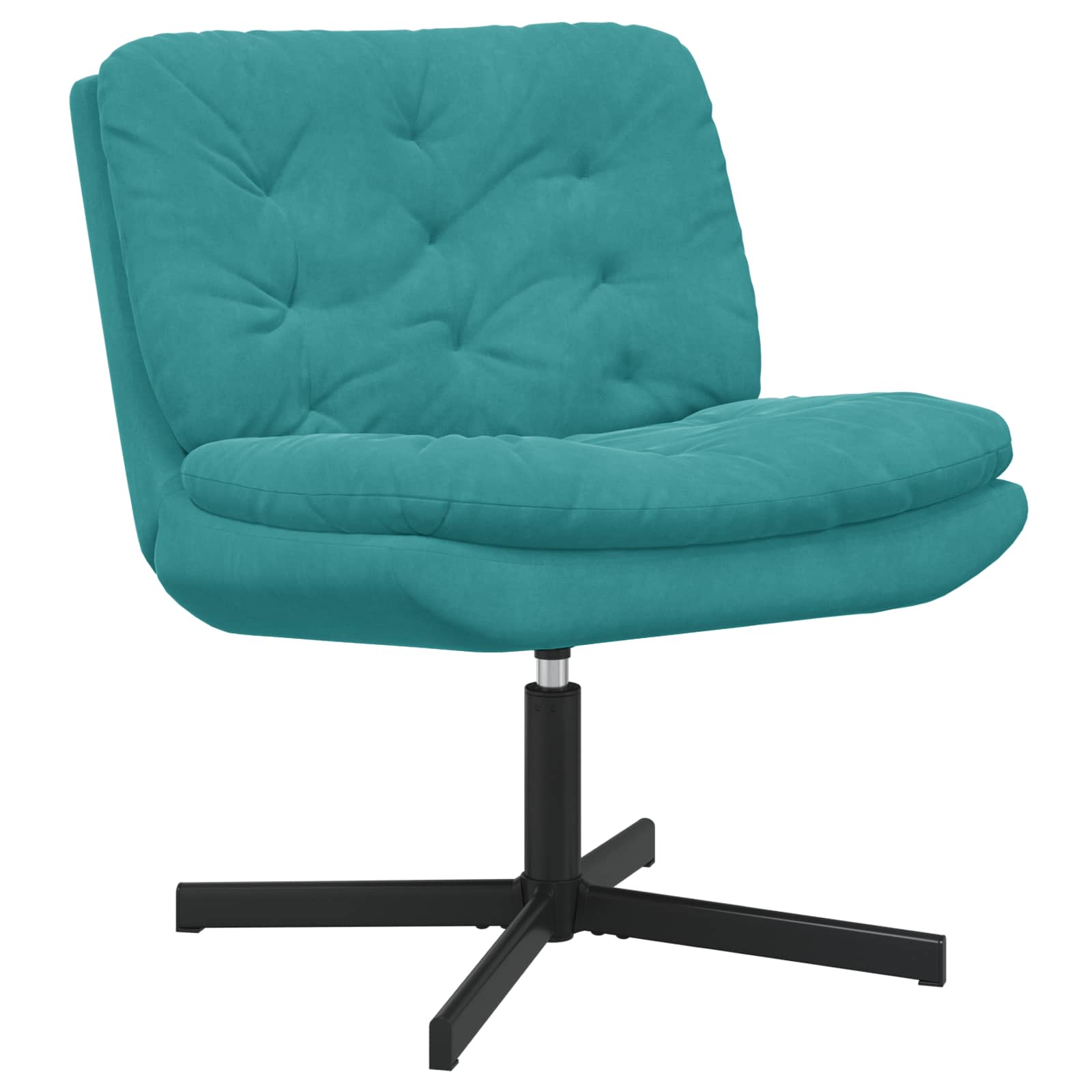 vidaXL Sillón Relax giratorio 63 x 75 x 76 cm Terciopelo Multicolor