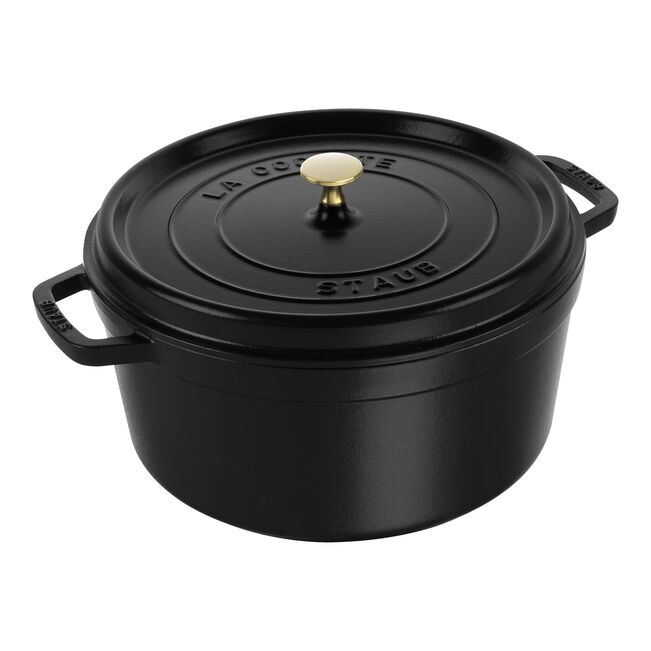 Staub La Cocotte, redonda, Hierro fundido