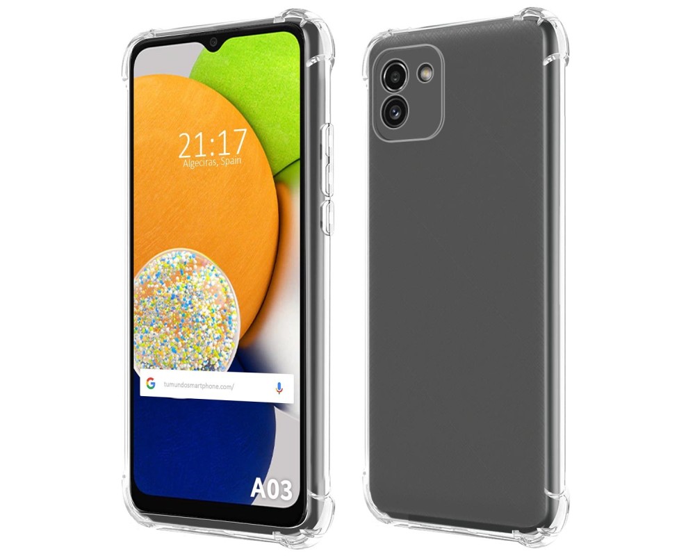 Funda para Oppo A54s TUMUNDOSMARTPHONE Antigolpes Transparente