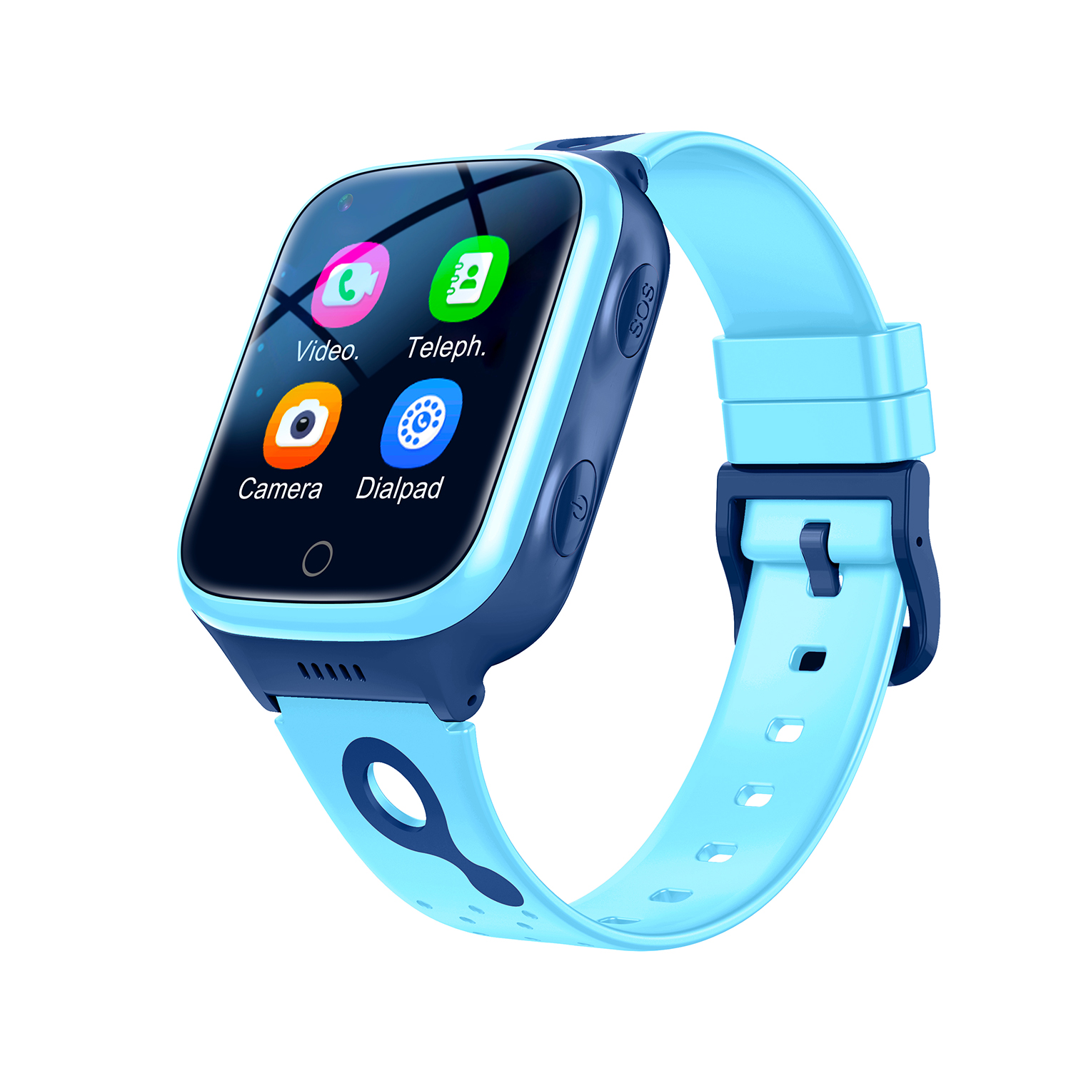 DAM Smartwatch K9 4G GPS. Localización especial para niños, con cámara, cercas virtuales, escucha remota, llamadas SOS y video llamada.