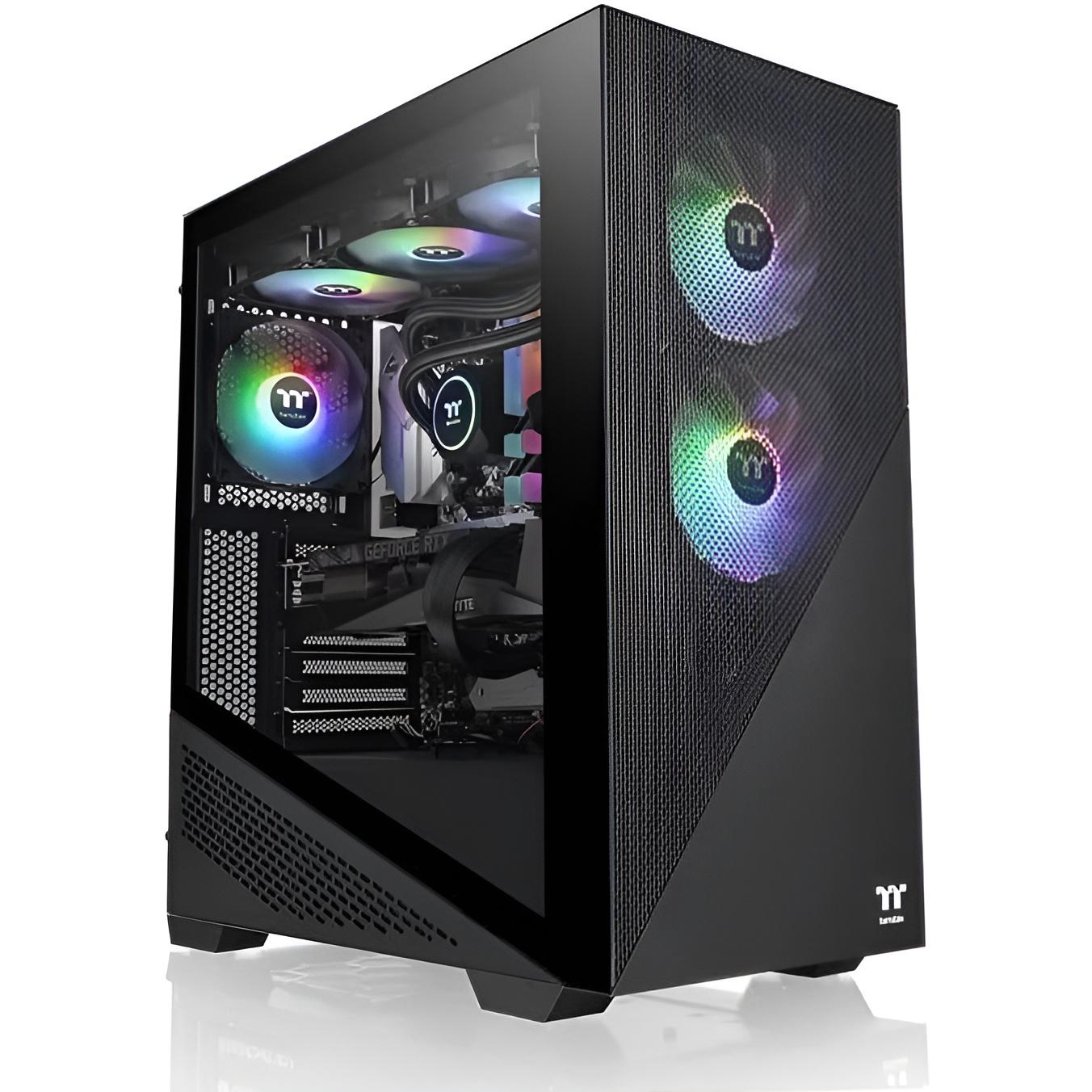 Thermaltake TT Divider 370 TG ARGB BK CA-1S4-00M1WN-00