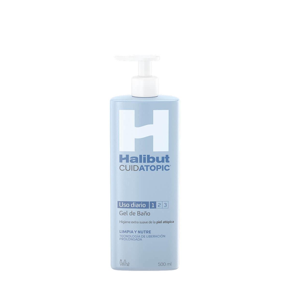 Halibut cuidatopic gel de baño 500 ml