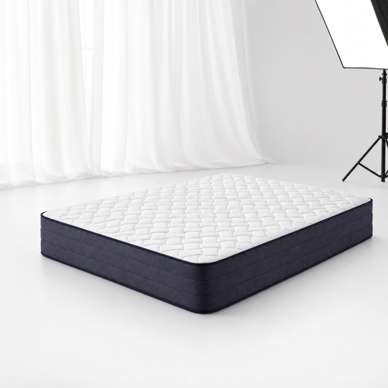 Colchón Viscoelástico Nuit Balance 20 cm, Firmeza Media, Doble Cara VERANO/Invierno, Tejido Stretch Transpirable - REAL CONFORT