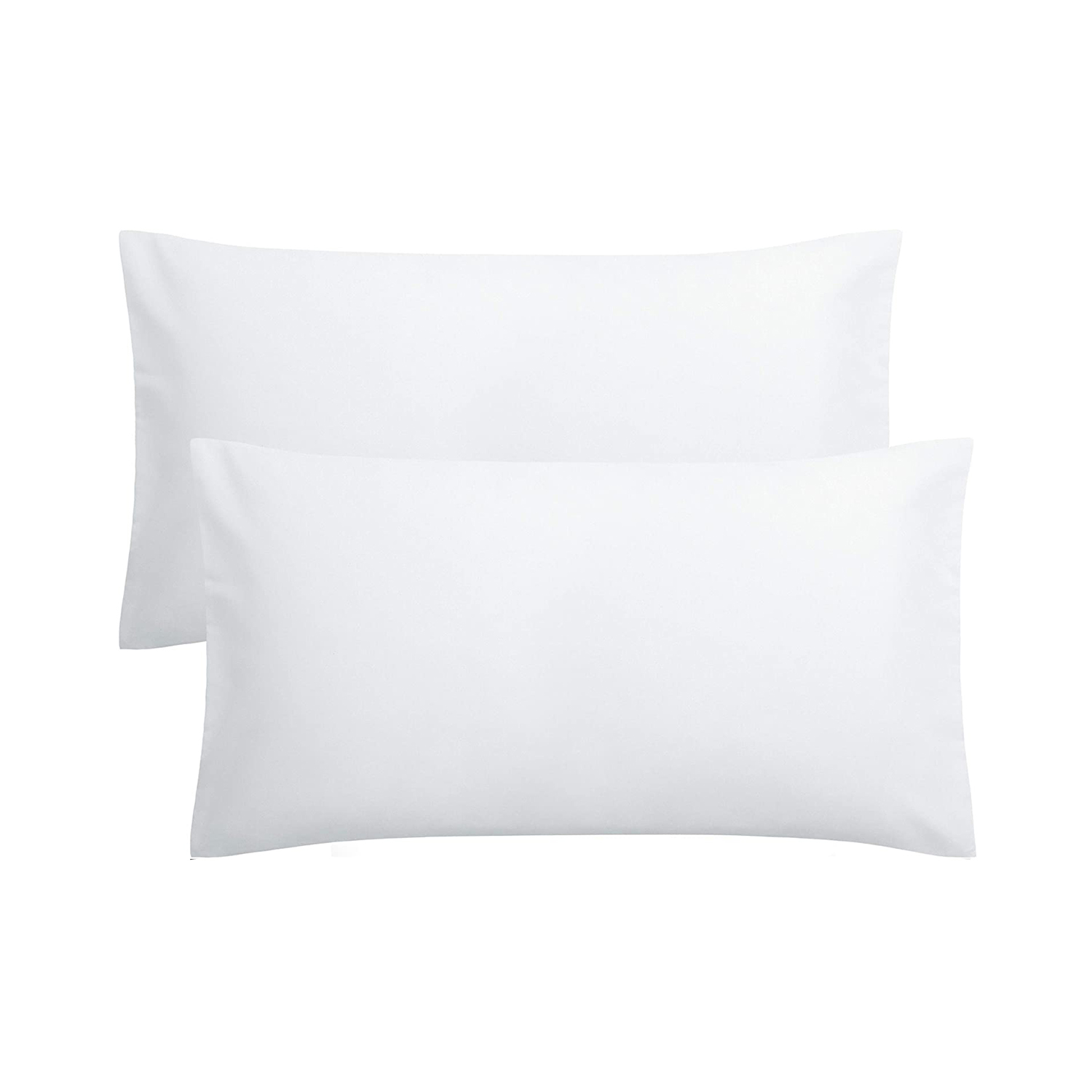 GREATOYAR Funda de Almohada, Fundas Almohadas, Poliester, Transpirable Suave Antiarrugas de Microfibra, Con Cremallera, Tamaño 45x70cm, 2 Unidades,