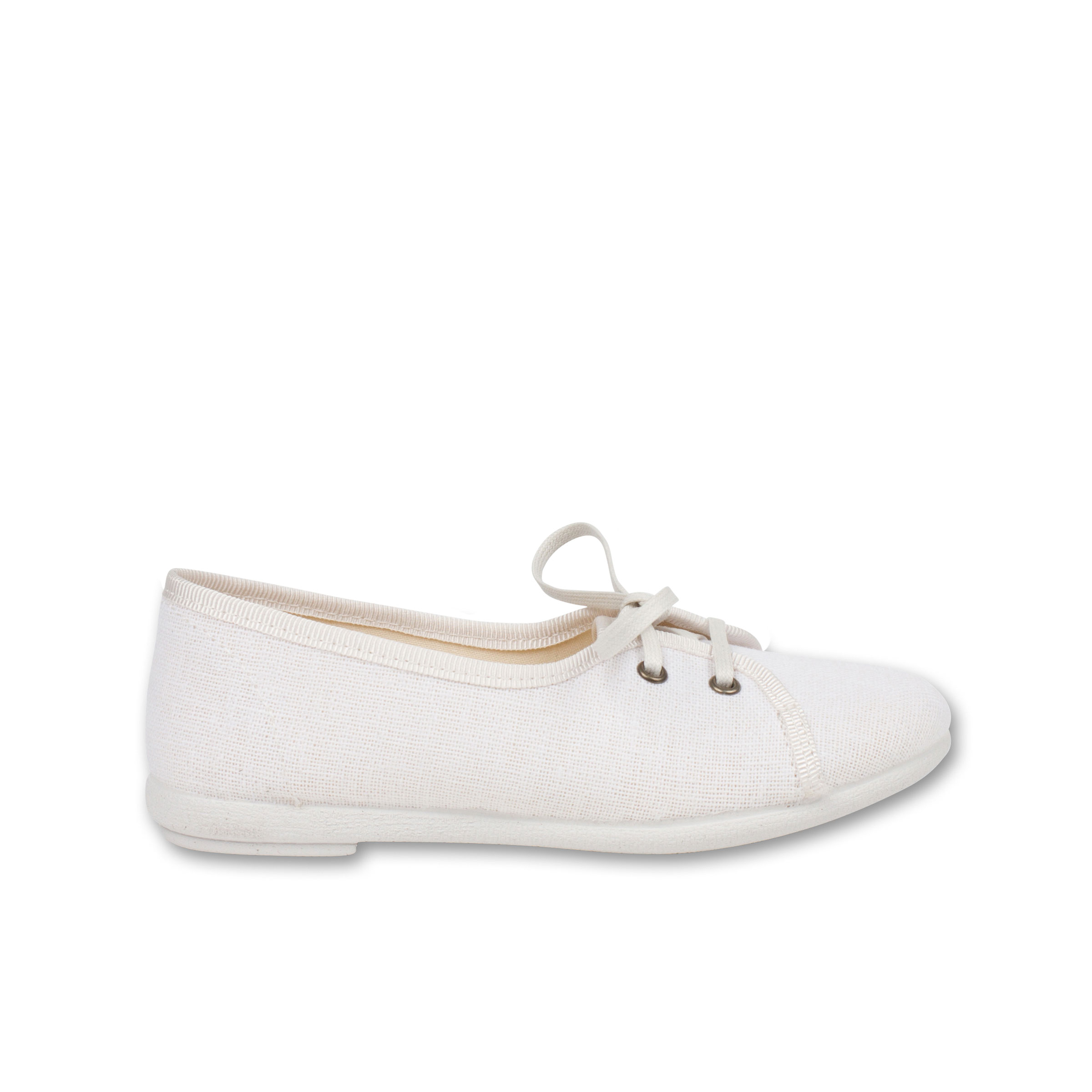 Pisamonas Blucher Niña Tipo Salón Lino - Zapatos de Vestir