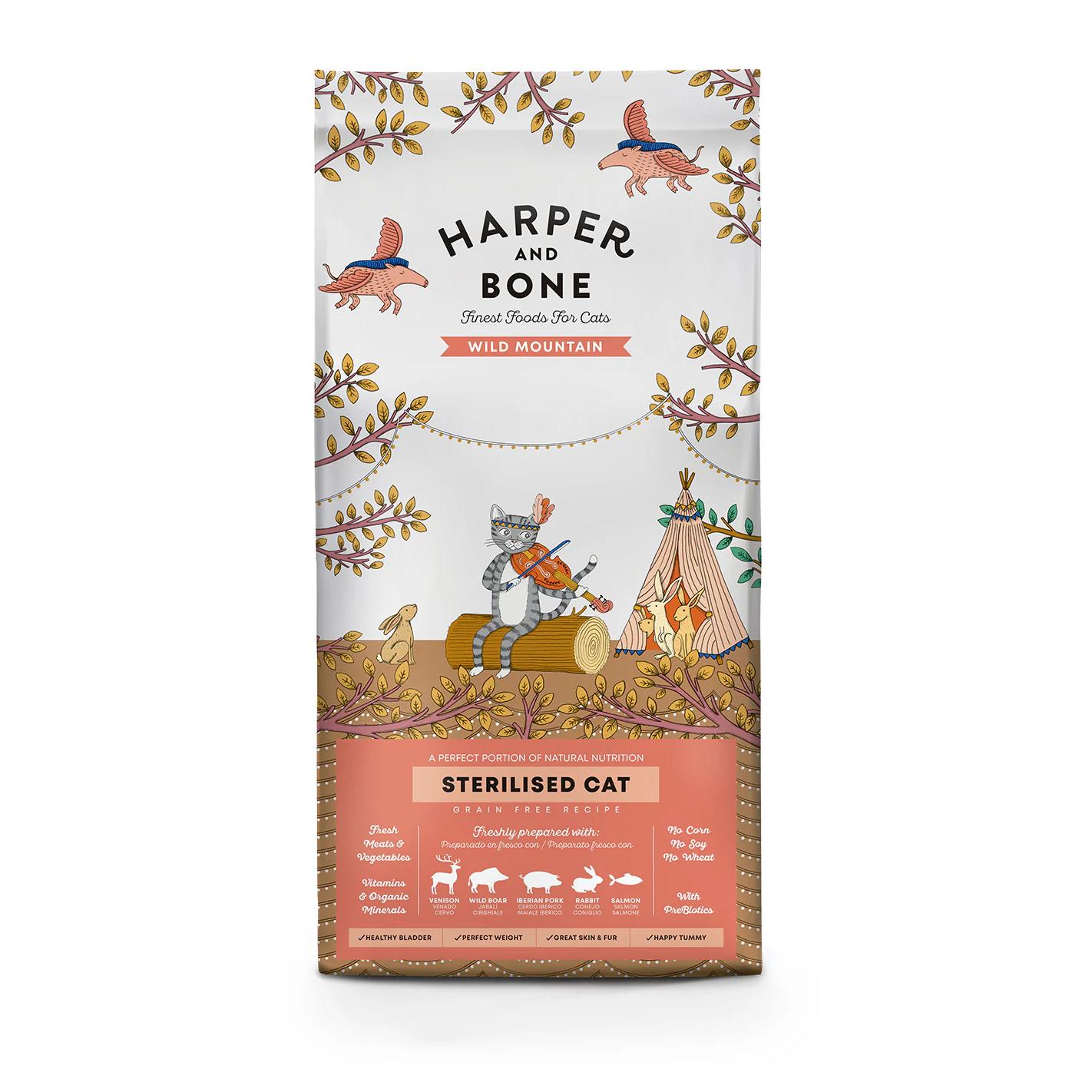 Harper & Bone Cat Sterilised Wild Mountain 2kg