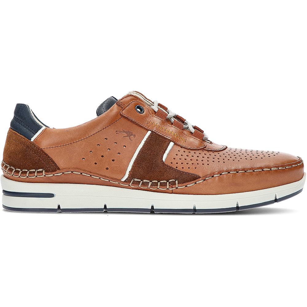 Zapatillas Deportivas Fluchos Yannic F1442 Cuero Auténtico