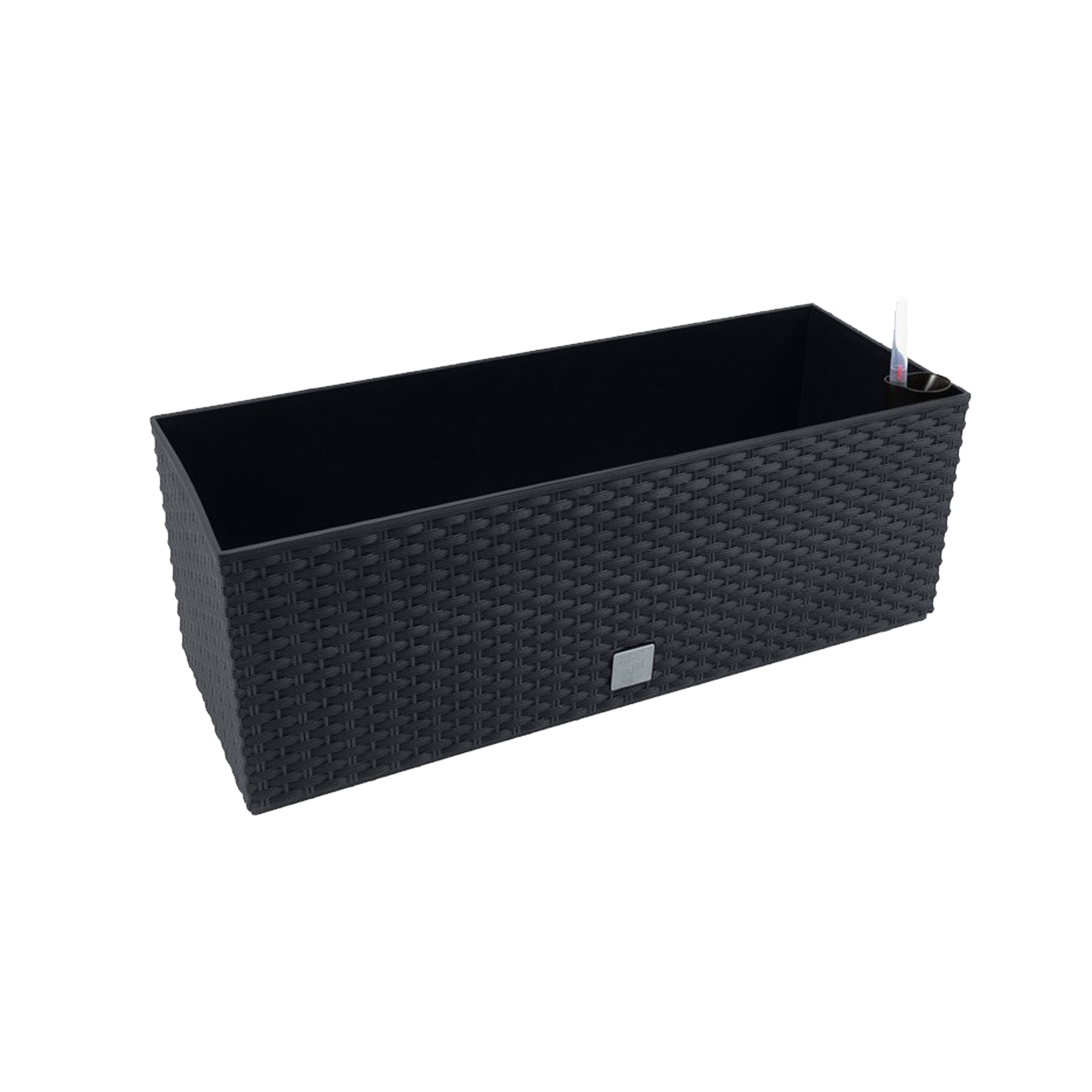 Prosperplast Jardinera Rectangular con Autorriego 17L Antracita 52x20x19cm