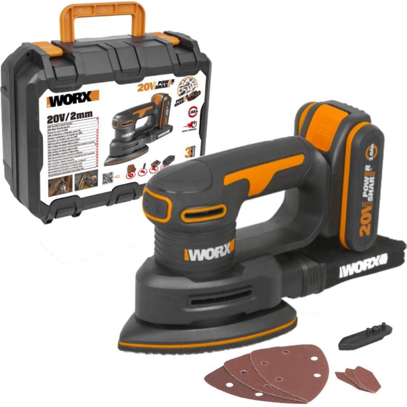 MULTILIJADORA WORX WX822 (1 BAT 20V 2AH + CARGADOR)