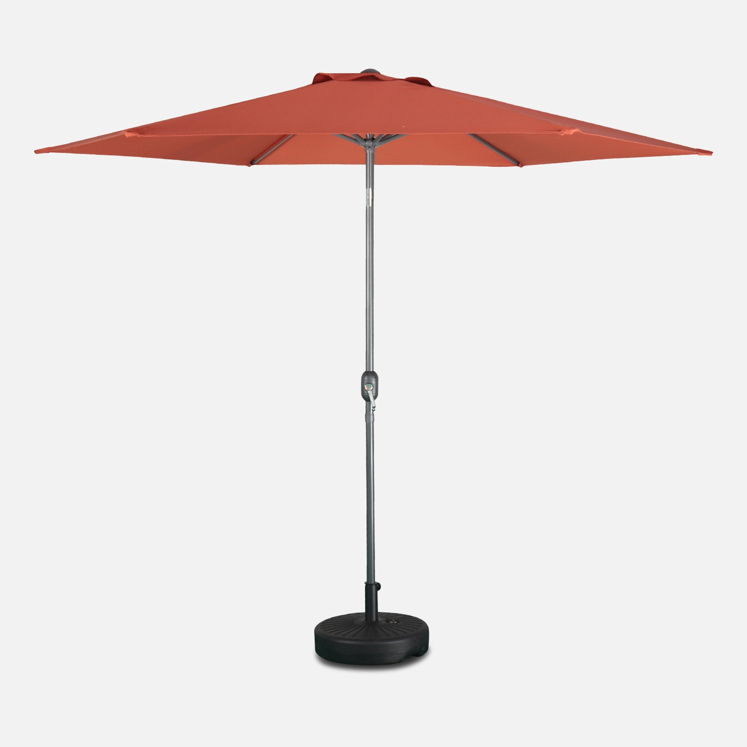 sweeek - Parasol redondo, 3x3m , Touquet , 294x294x243