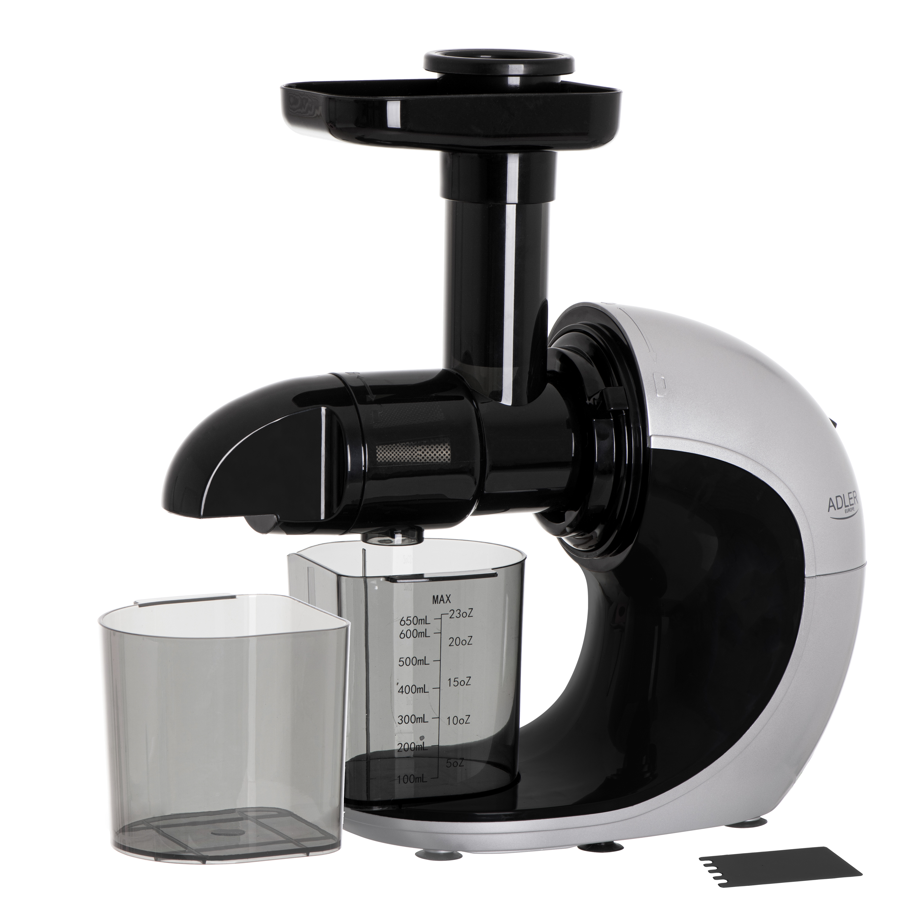 Adler | Exprimidor lento | AD 4130 | Tipo: Exprimidor | Acero/Negro | 150 W | Velocidades: 1