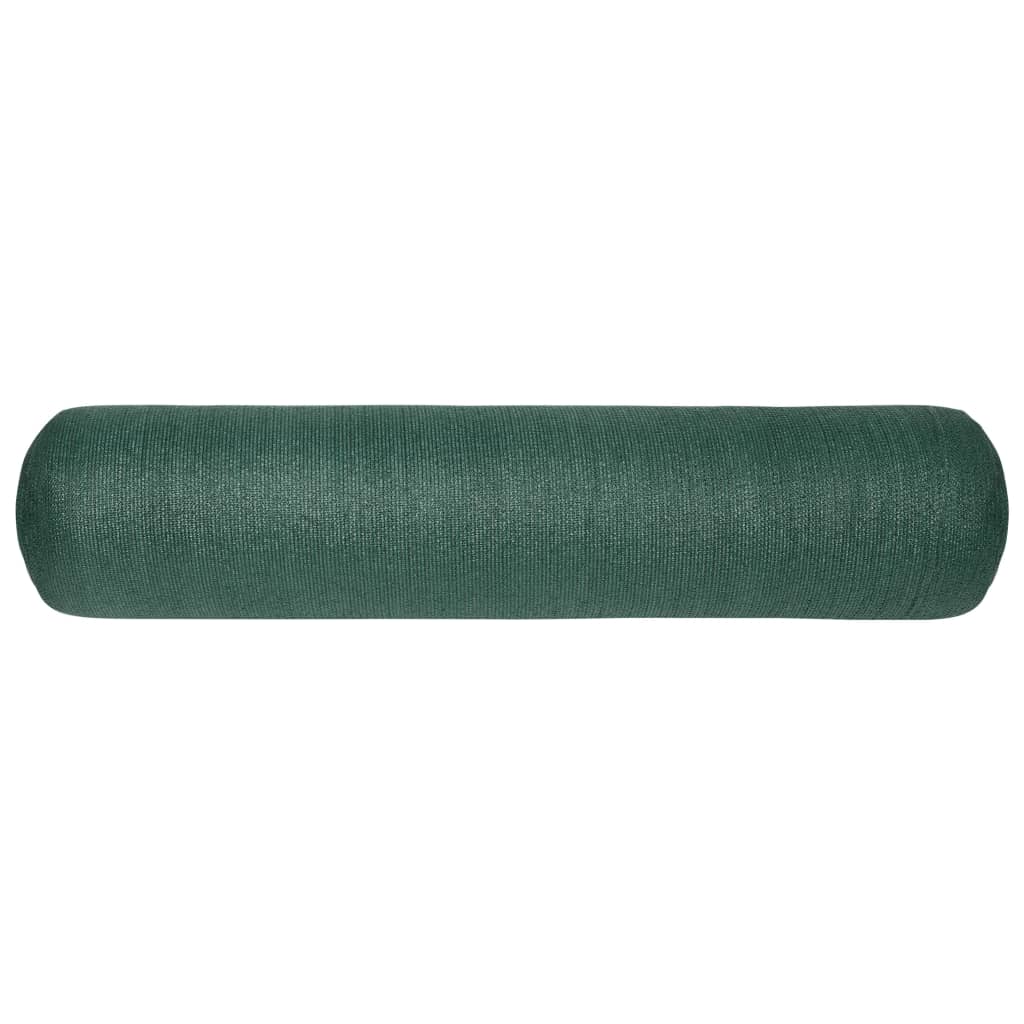 vidaXL Red de privacidad HDPE 1,5x25 m 150 g/m² Color Antracita, Negro, Verde