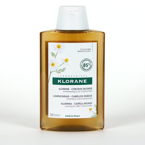 Klorane Champu Reflejos Dorados A La Camomila (200 Ml ).