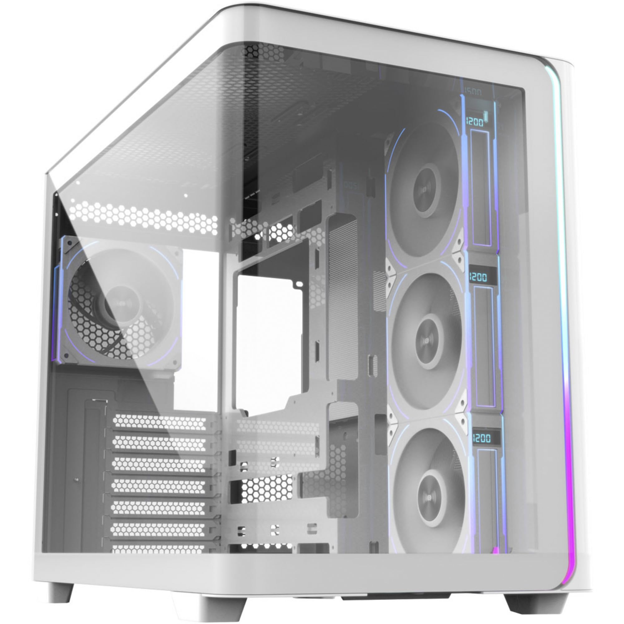 Fortron FSP GEH Midi M580 WP ATX/M-ATX/M-ITX/ARGB o.N. White Retail