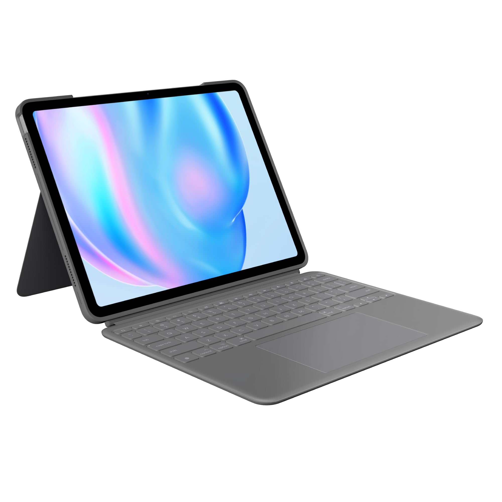Logitech Combo Touch QWERTZ Alemán Smart Connector Gris