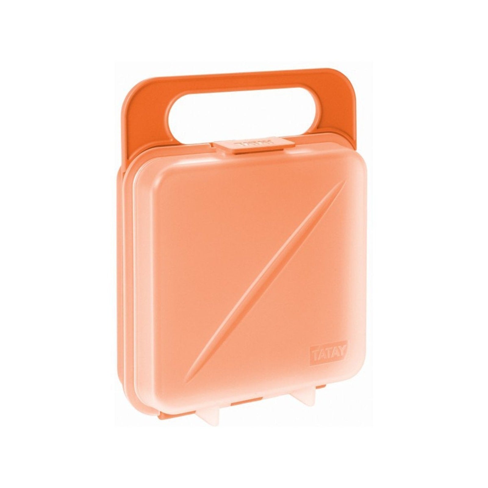 TATAY -  Porta Sándwich Infantil Reutilizable y Ecológico. Naranja