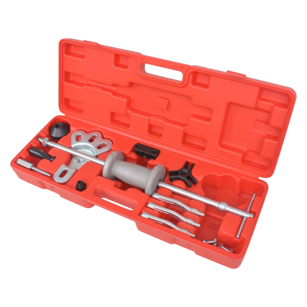 vidaXL Universal Set de Extractores de Martillo Deslizante de Ejes