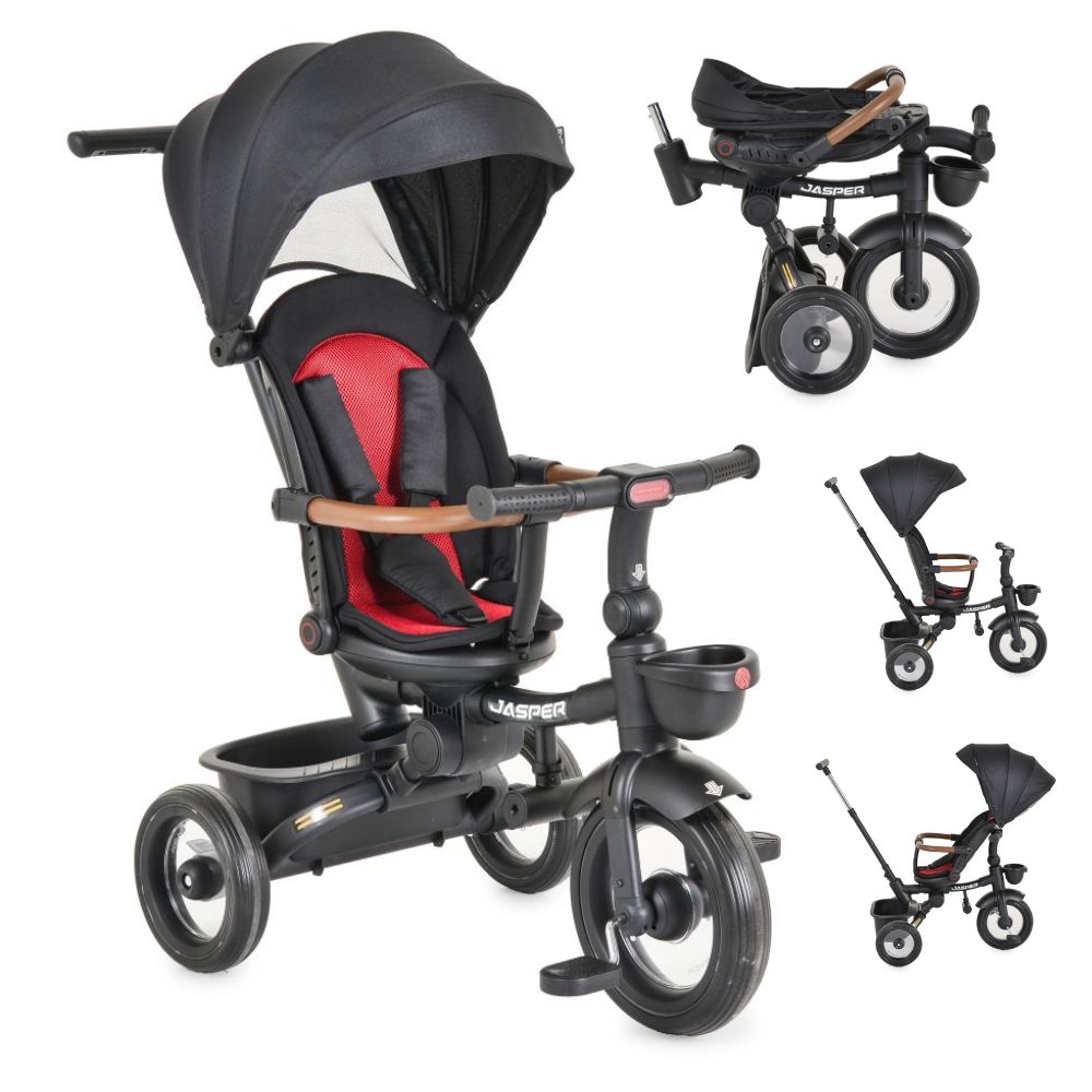BYOX  Triciclo plegable JASPER de Byox – Desde 10 meses hasta 25 kg