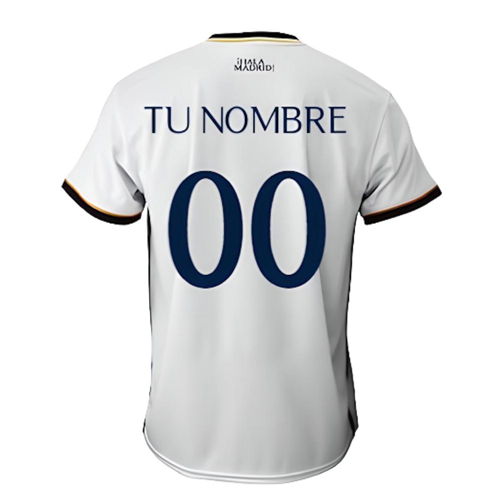 Real Madrid Camiseta Primera Equipación Temporada 2023-2024 - Replica  Oficial con Licencia Oficial - Niño