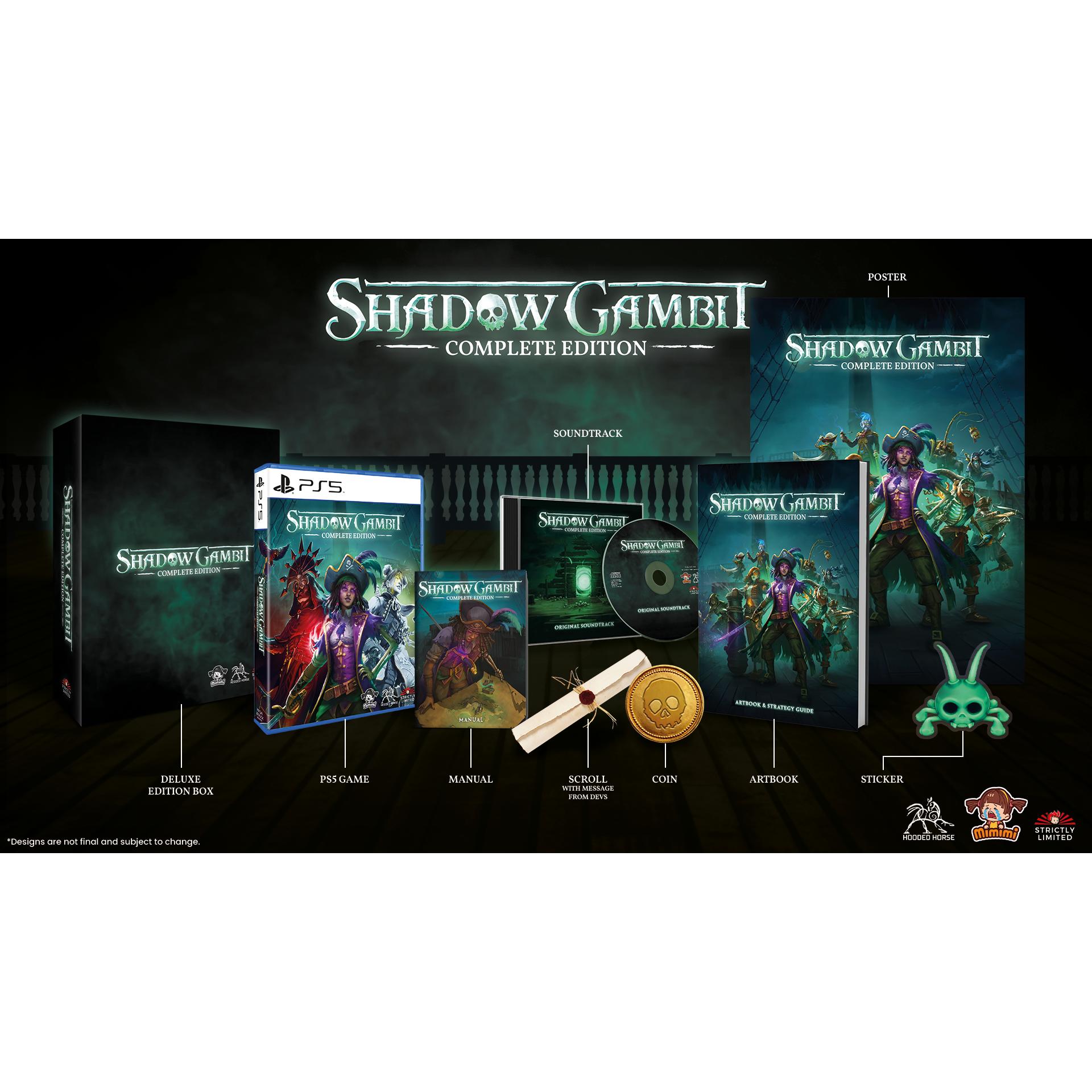 Shadow Gambit The Cursed Crew Complete Edition Deluxe Edition (Importacion) - PS5 - Nuevo Precintado