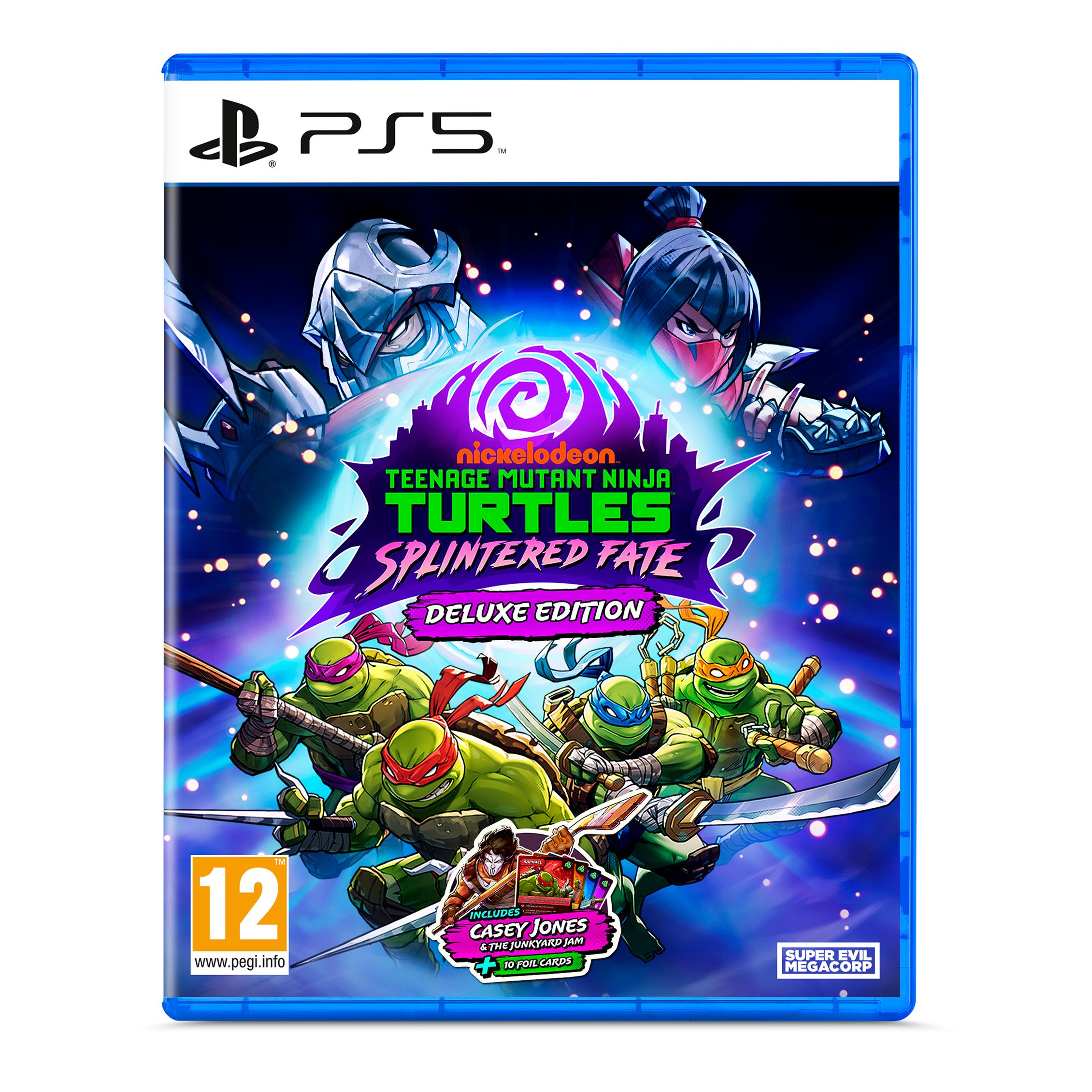 Teenage Mutant Ninja Turtles: Splintered Fate Deluxe Edition Juego Fisico para Consola Sony PlayStation 5 PS5