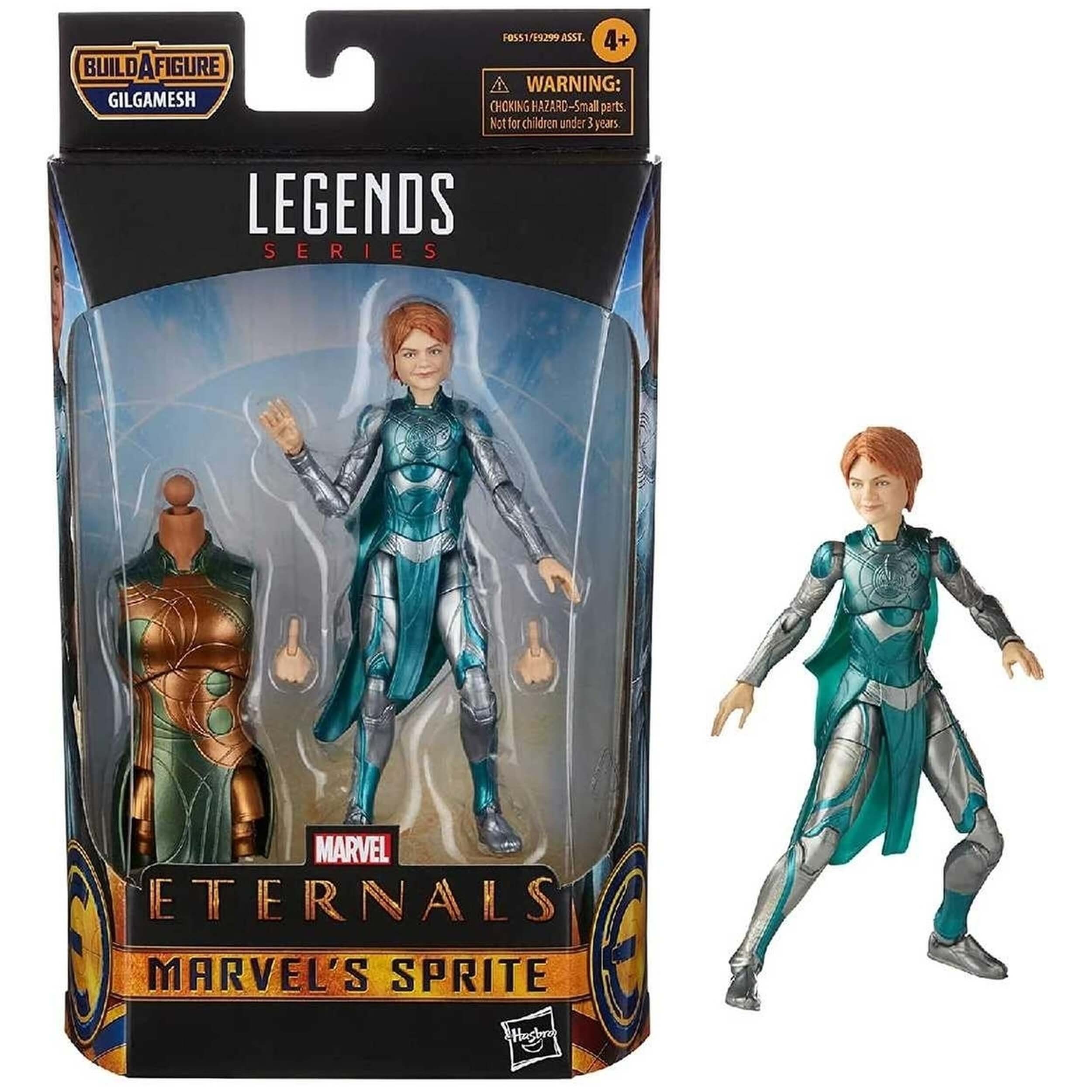 Coleccionable Para Niños De 4  Años Hasbro Legends Series Marvel Eternals Marvels Sprite